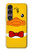 W2760 Yellow Duck Tuxedo Cartoon Case Cover Custodia e Flip Case per Sony Xperia 1 VII