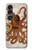 W2801 Vintage Octopus Case Cover Custodia e Flip Case per Sony Xperia 1 VII