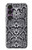 W2855 White Rattle Snake Skin Graphic Printed Case Cover Custodia e Flip Case per Sony Xperia 1 VII