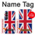 W3103 Flag of The United Kingdom Case Cover Custodia e Flip Case per Sony Xperia 1 VII