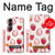W3481 Strawberry Case Cover Custodia e Flip Case per Sony Xperia 1 VII