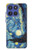 W0213 Van Gogh Starry Nights Case Cover Custodia e Flip Case per Motorola Moto G Stylus 5G (2025), Edge 60 Stylus
