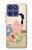W0889 Japan Art Kimono Case Cover Custodia e Flip Case per Motorola Moto G Stylus 5G (2025), Edge 60 Stylus