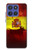 W2984 Spain Football Soccer Case Cover Custodia e Flip Case per Motorola Moto G Stylus 5G (2025), Edge 60 Stylus