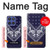 W3357 Navy Blue Bandana Pattern Case Cover Custodia e Flip Case per Motorola Moto G Stylus 5G (2025), Edge 60 Stylus