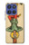 W3377 Tarot Card Hanged Man Case Cover Custodia e Flip Case per Motorola Moto G Stylus 5G (2025), Edge 60 Stylus