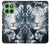 W0265 White Tiger Case Cover Custodia e Flip Case per Motorola Edge 60