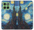 W0582 Van Gogh Starry Nights Case Cover Custodia e Flip Case per Motorola Edge 60