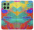 W2942 Brush Stroke Painting Case Cover Custodia e Flip Case per Motorola Edge 60
