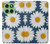 W3009 Daisy Blue Case Cover Custodia e Flip Case per Motorola Edge 60