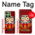 W3023 Japan Good Luck Daruma Doll Case Cover Custodia e Flip Case per Motorola Edge 60