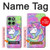 W3264 Pastel Unicorn Case Cover Custodia e Flip Case per Motorola Edge 60
