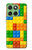W3595 Brick Toy Case Cover Custodia e Flip Case per Motorola Edge 60