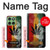 W3890 Reggae Rasta Flag Smoke Case Cover Custodia e Flip Case per Motorola Edge 60