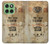 W3954 Vintage Gas Pump Case Cover Custodia e Flip Case per Motorola Edge 60