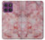 W2843 Pink Marble Texture Case Cover Custodia e Flip Case per Motorola Edge 60 Pro