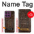 W2850 Brown Skin Alligator Graphic Printed Case Cover Custodia e Flip Case per Motorola Edge 60 Pro