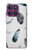 W3085 Feather Paint Pattern Case Cover Custodia e Flip Case per Motorola Edge 60 Pro