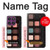 W3183 Lip Palette Case Cover Custodia e Flip Case per Motorola Edge 60 Pro