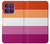 W3887 Lesbian Pride Flag Case Cover Custodia e Flip Case per Motorola Edge 60 Pro