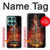 W0864 Fire Violin Case Cover Custodia e Flip Case per Motorola Edge 60 Fusion