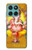 W0896 Lord Ganesh Hindu God Case Cover Custodia e Flip Case per Motorola Edge 60 Fusion