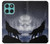 W3011 Dream Catcher Wolf Howling Case Cover Custodia e Flip Case per Motorola Edge 60 Fusion