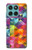 W3477 Abstract Diamond Pattern Case Cover Custodia e Flip Case per Motorola Edge 60 Fusion