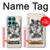 W3818 Vintage Playing Card Case Cover Custodia e Flip Case per Motorola Edge 60 Fusion