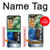 W0084 Turtle in the Rain Case Cover Custodia e Flip Case per Motorola Razr 60, Razr 2025