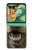 W0840 Grizzly Bear Face Case Cover Custodia e Flip Case per Motorola Razr 60, Razr 2025
