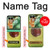 W2552 Avocado Fruit Case Cover Custodia e Flip Case per Motorola Razr 60, Razr 2025