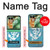 W3053 Marine Anchor Blue Case Cover Custodia e Flip Case per Motorola Razr 60, Razr 2025