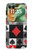 W3463 Poker Card Suit Case Cover Custodia e Flip Case per Motorola Razr 60, Razr 2025