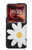 W2315 Daisy White Flowers Case Cover Custodia e Flip Case per Motorola Razr 60 Ultra, Razr Ultra 2025