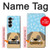 W2669 Cute Dog Paws Bones Cartoon Case Cover Custodia e Flip Case per Samsung Galaxy Z Fold 7