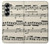 W3082 Music Sheet Case Cover Custodia e Flip Case per Samsung Galaxy Z Fold 7