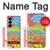 W3407 Hippie Art Case Cover Custodia e Flip Case per Samsung Galaxy Z Fold 7