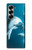 W3878 Dolphin Case Cover Custodia e Flip Case per Samsung Galaxy Z Fold 7