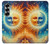 W3966 Artistic Sun Moon Case Cover Custodia e Flip Case per Samsung Galaxy Z Fold 7