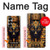 W3992 Gold Black Anubis Case Cover Custodia e Flip Case per Samsung Galaxy Z Fold 7