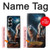 W3995 Grim Wolf Indian Girl Case Cover Custodia e Flip Case per Samsung Galaxy Z Fold 7