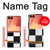 W2492 Black and White Check Case Cover Custodia e Flip Case per Samsung Galaxy Z Flip 7