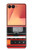 W3204 Red Cassette Recorder Graphic Case Cover Custodia e Flip Case per Samsung Galaxy Z Flip 7