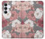 W3716 Rose Floral Pattern Case Cover Custodia e Flip Case per Samsung Galaxy S25 FE