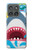 W3947 Shark Helicopter Cartoon Case Cover Custodia e Flip Case per Motorola Edge (2025)