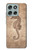 W3214 Seahorse Skeleton Fossil Case Cover Custodia e Flip Case per Motorola Moto G56