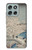 W3350 Utagawa Hiroshige Drum Bridge Yuhi Hill in Meguro Case Cover Custodia e Flip Case per Motorola Moto G56