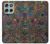 W3815 Psychedelic Art Case Cover Custodia e Flip Case per Motorola Moto G56