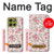 W3095 Vintage Rose Pattern Case Cover Custodia e Flip Case per Motorola Moto G86 W3095 Vintage Rose Pattern Case Cover Custodia e Flip Case per Motorola Moto G86